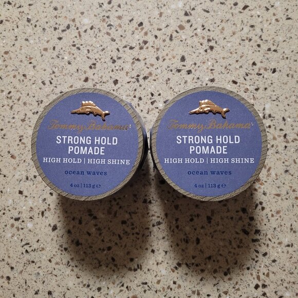 2 Tommy Bahama Strong Hold Pomade High Hold High Shine Ocean Waves 4 oz SEALED - Picture 1 of 3